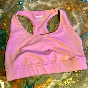 Authentic Fila ✨ ladies sports bra lilac size S❤️